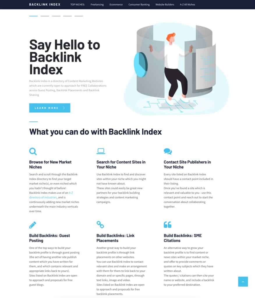 Backlink Index