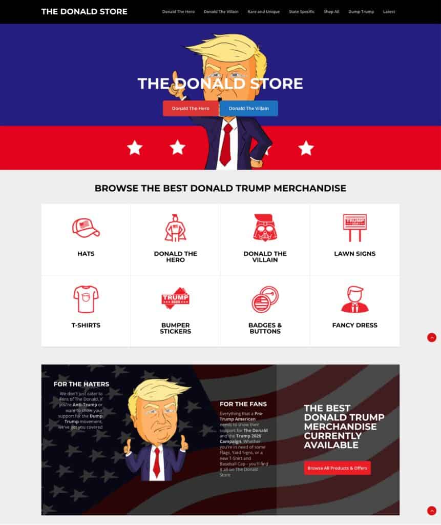 The Donald Store